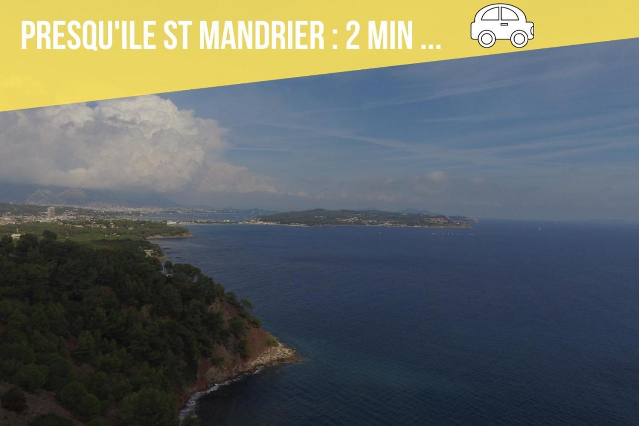 The Sunshine- Cozy-Sea View - Beach- Host Provence La Seyne-sur-Mer Luaran gambar